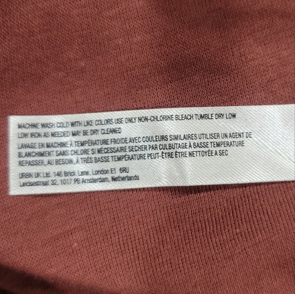 NWOT Free People Beach Burnt Henna Mini Dress Size XS - Picture 10 of 11